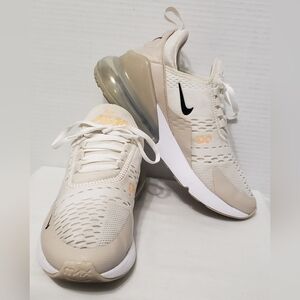 Nike Air Max 270 White Dessert Sand Size 7.5
